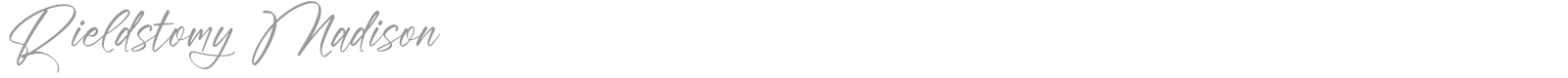 Rieldstomy Madison font preview
